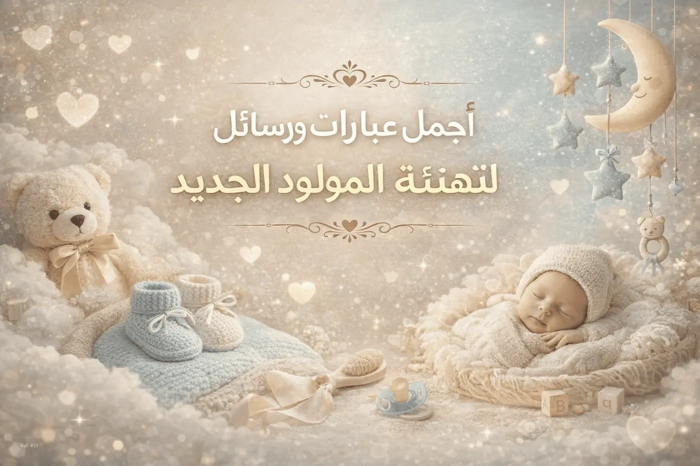 أجمل رسائل وعبارات التهنئة بالمولود الجديد